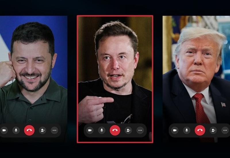 Razgovarali Trump i Zelenski, Musk se uključio u poziv